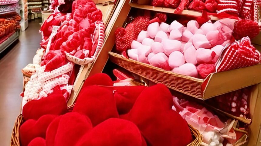 Valentinstag in den Louisen Arkaden