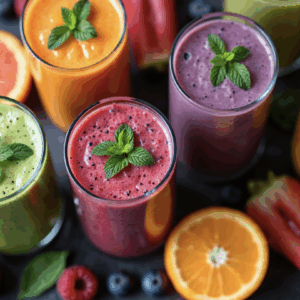 Neu im Café Smoothies und Milkshakes
