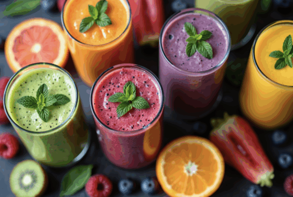 Neu im Café Smoothies und Milkshakes