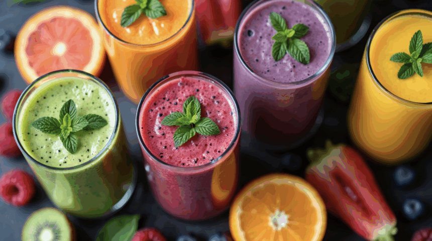 Neu im Café Smoothies und Milkshakes