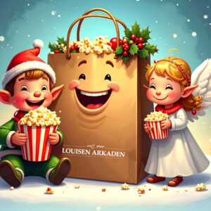 Weihnachtliche Stimmung in den Louisen Arkaden