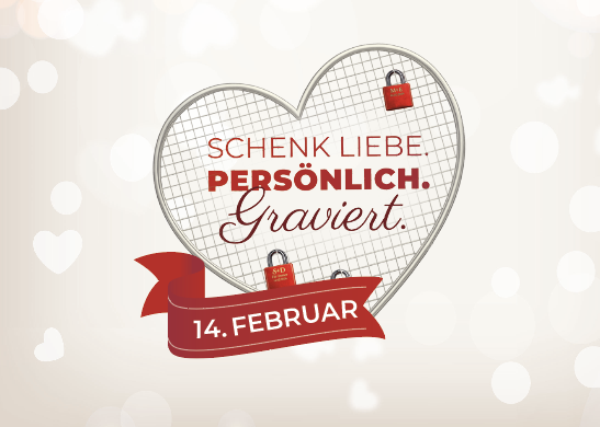 Valentinstag in den Louisen Arkaden Valentinstag in den Louisen Arkaden